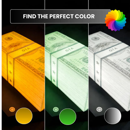 Floating Money Banknote Lamp