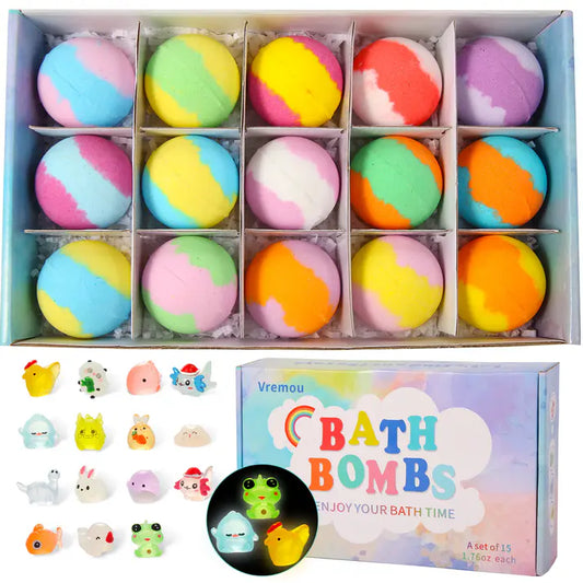 Bath Bombs For Kids With Toy Inside